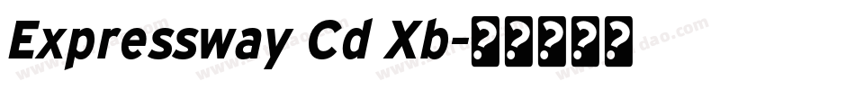 Expressway Cd Xb字体转换